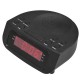 MYRIA MF394 Alarm clock radio, FM/MW, black
