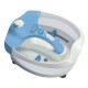 MYRIA MY4100 Foot spa massager with heating and bubbles, white-blue