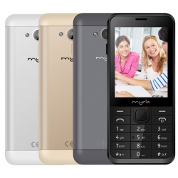 Smartphone Dual Sim MYRIA Frozen, 5", 5MP, 512MB RAM, 4GB, Quad-Core, 3G, White