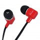 MYRIA MY9019RD In-ear headphones, red