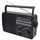 Radio portabil MYRIA MY2603, AM/FM, negru-gri