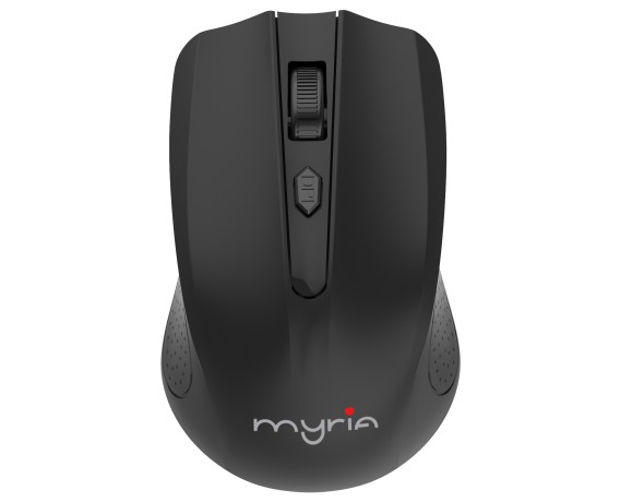 Mouse Wireless MYRIA MY8503, 1000 dpi, negru