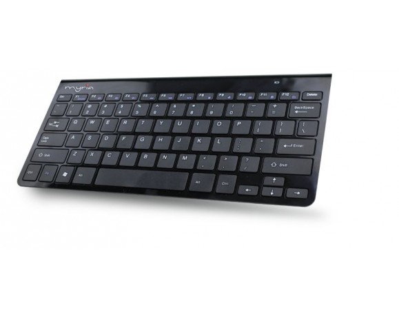 Tastatura Wireless MYRIA KB-812MBK, USB, negru