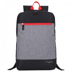 MYRIA MY8025 Laptop Backpack, 15.6", black-gray