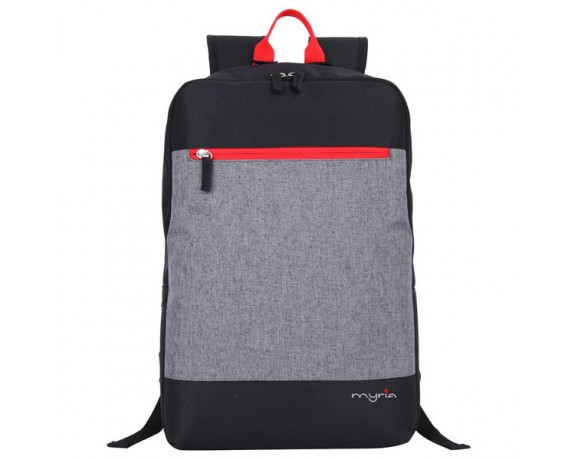 MYRIA MY8025 Laptop Backpack, 15.6", black-gray
