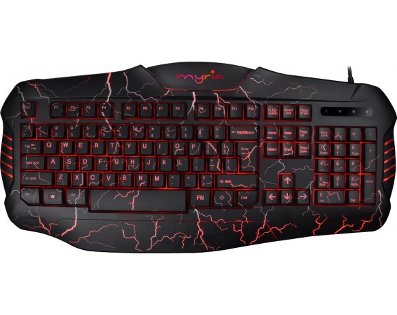 Tastatura gaming iluminata MYRIA MG7508, negru