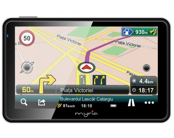 Sistem de navigatie MYRIA GPS-M5063, LCD, 5inch, 4GB