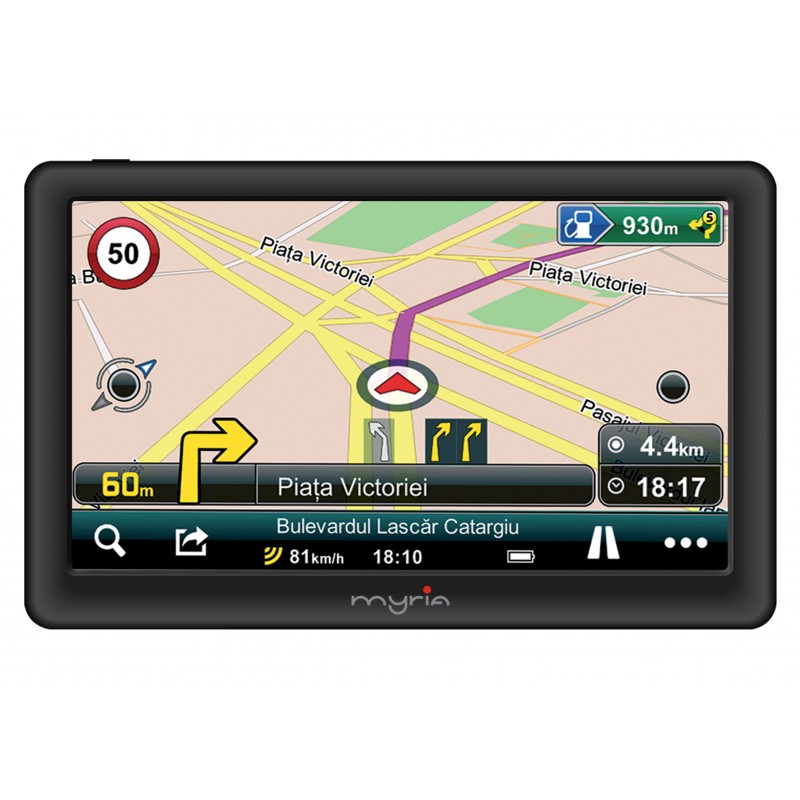 rigdom bunke kæmpe stor MYRIA GPS-M7014 Navigation System, LCD, 7inch, 4GB