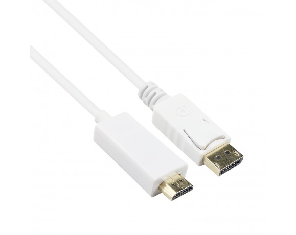 Cablu DisplayPort - HDMI MY8713, 3m, alb