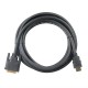 Cablu HDMI - DVI MYRIA MY8708, 1.8m, negru
