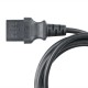 Cablu de alimentare MYRIA MY8719, 3m, negru