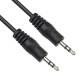 Cablu audio MYRIA MY2012, jack 3.5mm, 3m, negru