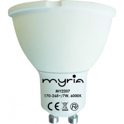 Bec LED MYRIA JHD-8626-09R, 9W, E27, lumina rece