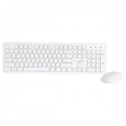 Kit tastatura si mouse fara fir MYRIA MY8520, USB, alb