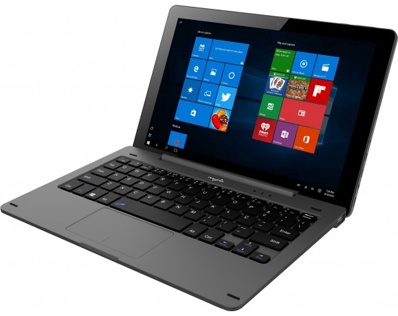 MYRIA MY8307 2 in 1 tablet, Cherry trail Z8350 Quad-Core1.92GHz, 10.1" IPS, 2GB, 32GB, Intel HD Graphics, Windows 10