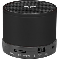 MYRIA MY9058 portable speaker, 3W, Bluetooth, black