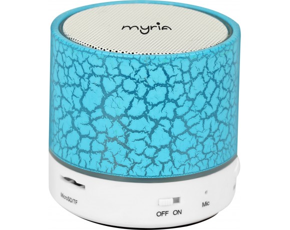 MYRIA MY9059 portable speaker, 3W, Bluetooth, blue