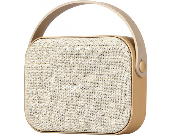 MYRIA MY9061 portable speaker, 2x3W, Bluetooth, gold