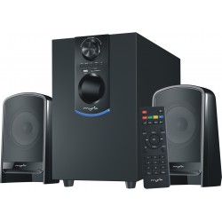 MYRIA MY8031 Speakers, 2.1, 25W, black