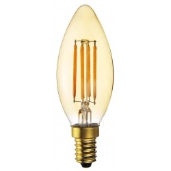 MYRIA MY2216 Candle bulb, 2W, E14, B35, 2200K, warm light