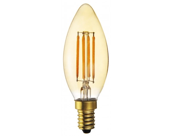 MYRIA MY2216 Candle bulb, 2W, E14, B35, 2200K, warm light