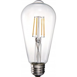 MYRIA MY2221 LED bulb, 6.5W, E27, ST58, 2700K
