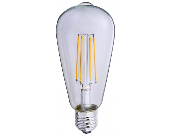 MYRIA MY2222 LED bulb, 6.5W, E27, ST64, 2700K