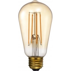 MYRIA MY2223 LED bulb, 6.5W, E27, ST64, 2700K, warm light