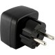 MYRIA MY2335 US-EU Plug adapter, 3500W, black