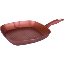MYRIA MY4063 Non stick grill pan, 28x28cm, red