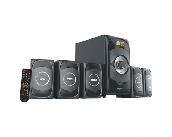 MYRIA MY8027 Speakers, 5.1, 80W, Bluetooth, black