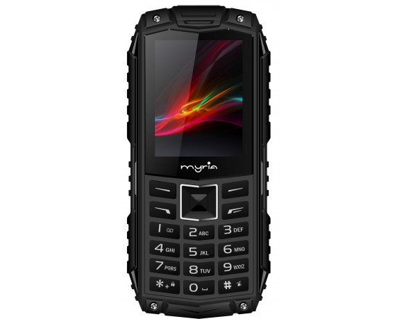 MYRIA MY9069BK Enduro 3G Phone, black
