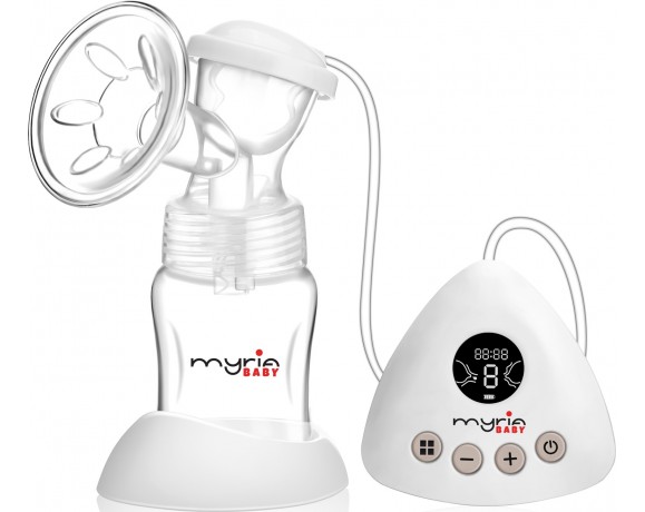 Pompa electrica pentru san MYRIA MY5002, 180 ml, anti-reflux