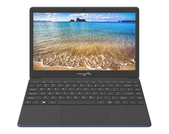 Laptop MYRIA MY8311BL, Intel Celeron N4000 pana la 2.6GHz, 13.3", 4GB, 32GB, Intel® UHD Graphics 600, Windows 10 Home