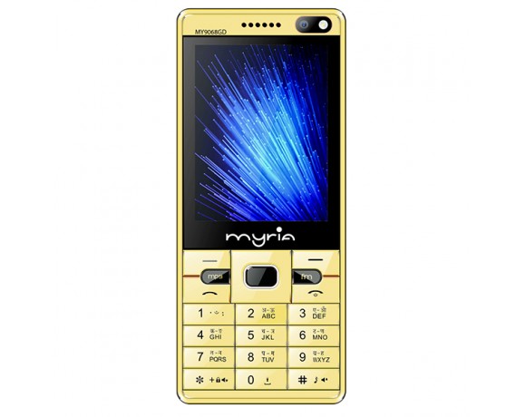 Telefon mobil MYRIA MY9068GD, Dual Sim, auriu