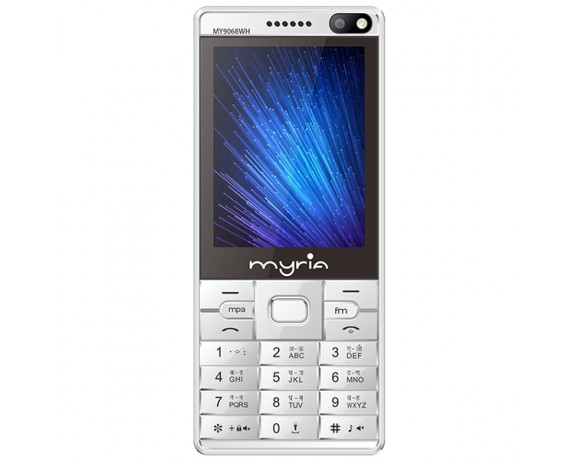 MYRIA MY9068WH Mobile phone, Dual Sim, white