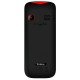 MYRIA MY9067RD Mobile phone, Dual Sim, black-red