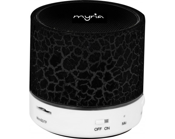 MYRIA MY9059 Portable speaker, 3W, Bluetooth, black