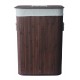 MYRIA MY4534 Laundry basket, bamboo, brown