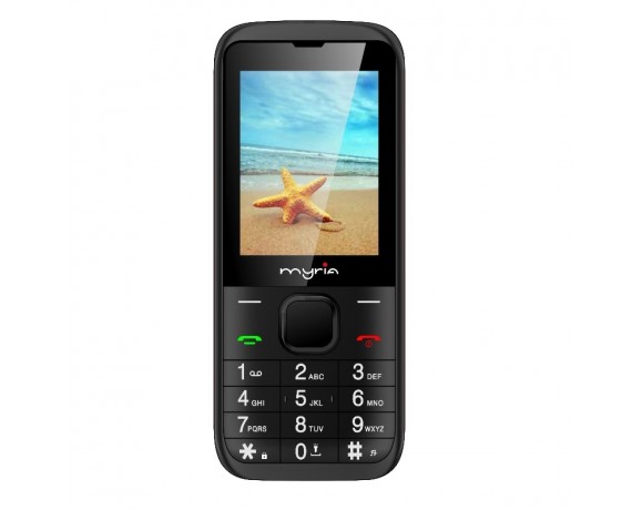 MYRIA MY9074BK Endless 3G Mobile phone, black