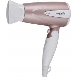 MYRIA MY4826 Travel hair dryer, 2 speed settings, 1600W
