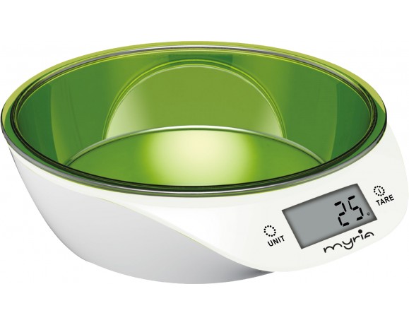 MYRIA MY4183GR Kitchen scale, 5kg, green