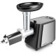 MYRIA MY4181 Meat grinder with tomato juicer, 2000W, black-silver