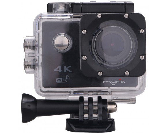 MYRIA MY2500 Action camera, 2.0", 4K, Wi-Fi, black